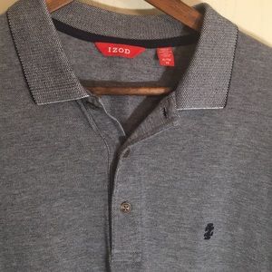 Izod grey collared shirt